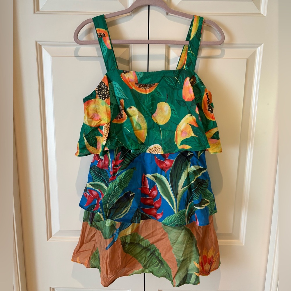 Farm Rio Tiered Dress